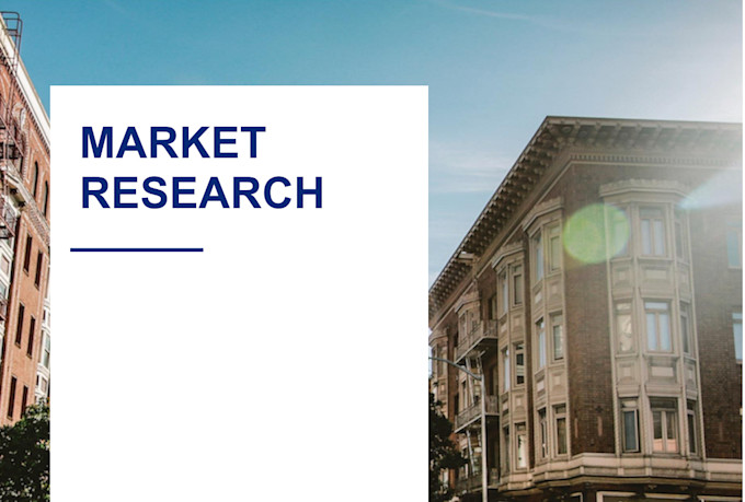 do comprehensive market research report, competitor analysis